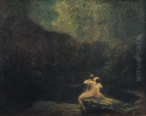 Couple Au Crepuscule.