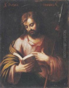 Saint Jude The Apostle by Bartolome Esteban Murillo