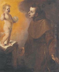 The Vision Of Saint Francis by Bartolome Esteban Murillo