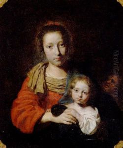 Madonna Med Barnet by Bartolome Esteban Murillo