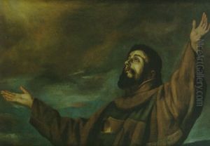 Der Stigmatisierte Heilige Franziskus by Bartolome Esteban Murillo