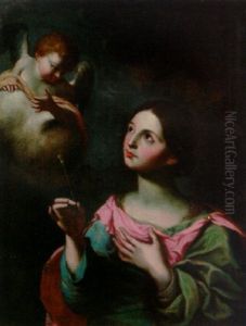 Saint Lucy(?) by Bartolome Esteban Murillo