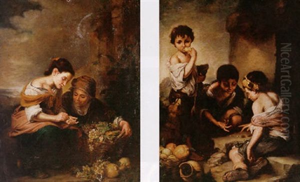 The Young Grape Seller - view 1