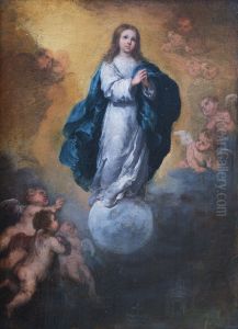 L'immaculee Conception by Bartolome Esteban Murillo