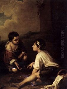 Children Playing Dice by Bartolome Esteban Murillo