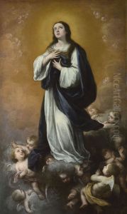 The Immaculate Conception Of The Virgin by Bartolome Esteban Murillo