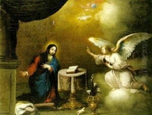 Marie Bebadelse by Bartolome Esteban Murillo