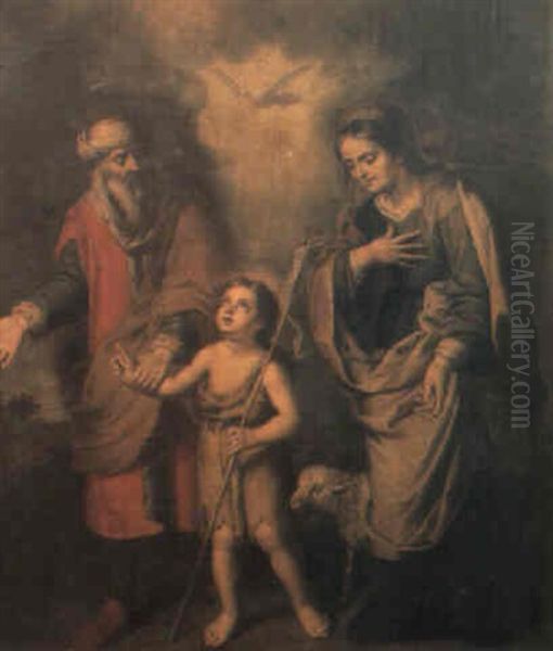 The Infant St. John And St. Elizabeth - view 1