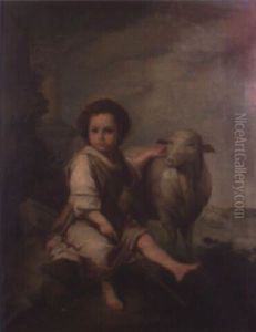 Divino Pastor by Bartolome Esteban Murillo