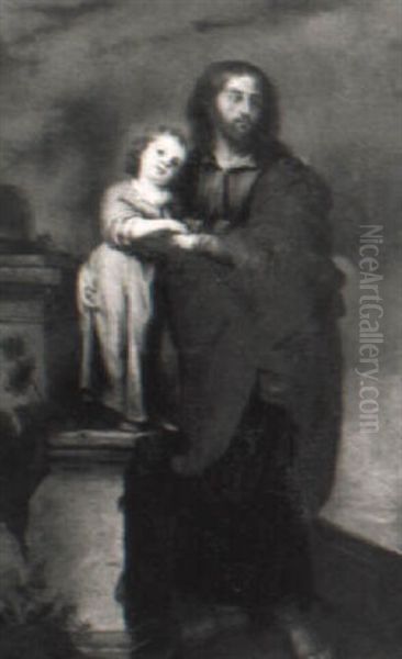 St. Joseph With The Infant Christ - view 1