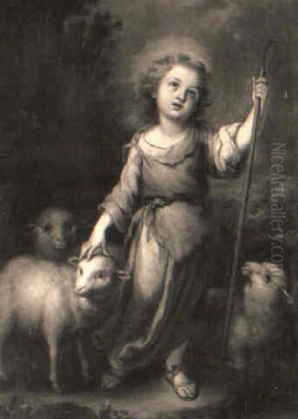 Christ The Shepherd - view 1