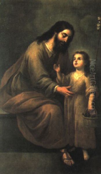 Der Heilige Joseph Mit Dem Jesusknaben - view 1