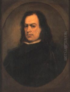Portrait Of Bartolom, Esteban Murillo by Bartolome Esteban Murillo