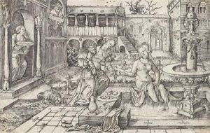 Bathseba Im Bade by Jacob Binck