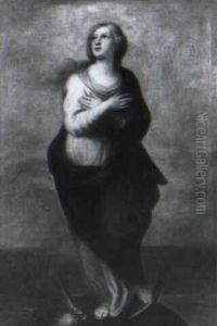 Die Unbefleckte Empfaengnis by Bartolome Esteban Murillo