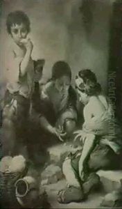 A Game Of Dice by Bartolome Esteban Murillo