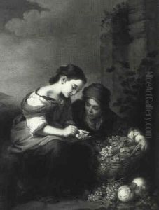 The Fruit Vendor by Bartolome Esteban Murillo