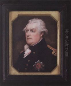 An Important Portrait Of Adam Duncan, Admiral Duncan Of Camperdown, Wearing Naval Uniform, Blue Coat With Gold Epaulettes, Breast Star Of The Order Of The Garter, Red Ribbon, White Cravat