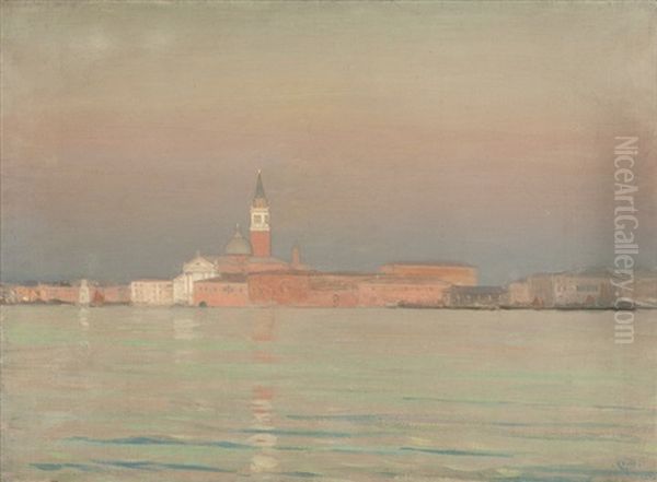 View Of Venice And The Venetian Lagoon At Sunset - view 1