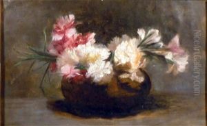 Still Life With Flowers by Hermann Dudley Murphy