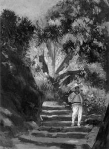 In A Tropic Garden by Hermann Dudley Murphy