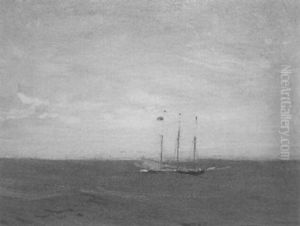 The Sinking Schooner by Hermann Dudley Murphy