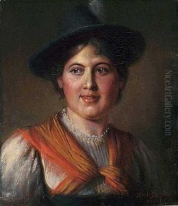 Dirndl-portrait by Alois Binder