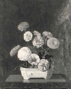 Still Life Of Flowers by Hermann Dudley Murphy