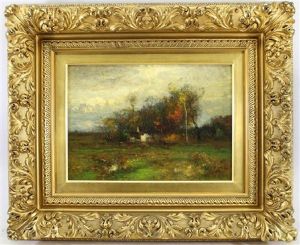 Tonalist Autumnal Landscape by John Francis Murphy