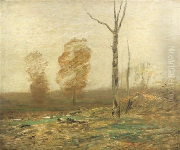 Late Autumn Field, 1921 - view 1