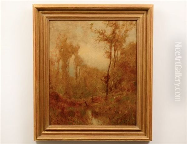Landscape With Figure On A Path - view 1