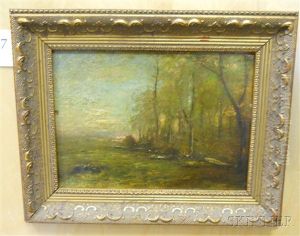 Woods At Twilight by John Francis Murphy