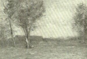 Trees In A Summer Meadow
