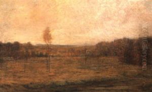 Golden Autumn Landscape by John Francis Murphy