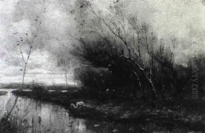 Winter On The Marsh