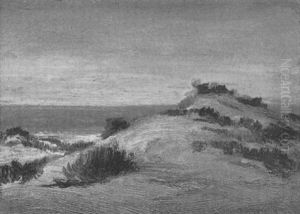 A Windy Day And The Dunes: Two Paintings by John Francis Murphy