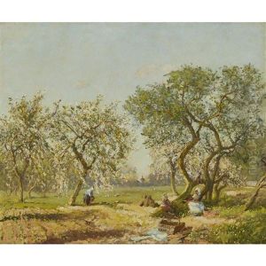 Under The Blossom, 1922 by Sir David Murray