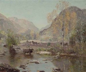 Autumn Gently Tints The Glen
