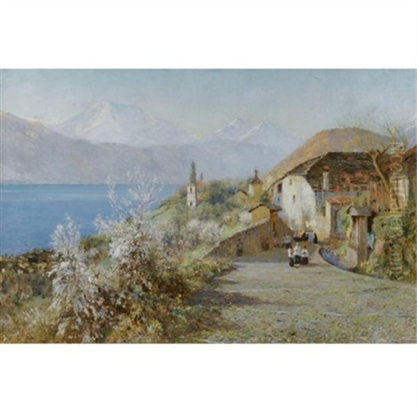 The Pilgrims' Path: Sacro Monte D'orta - view 1