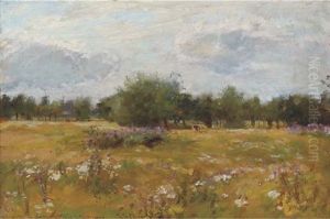 A Summer Meadow by Sir David Murray