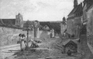 Village Street Scene
