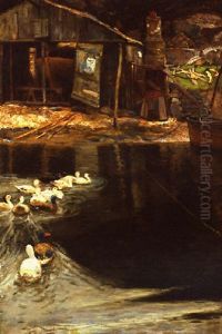 Ducks In A Boatyard Ducks In A Boatyard