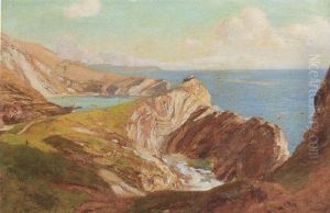 Lulworth Cove, Dorset by Sir David Murray