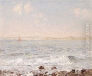 Off Clovelly by Sir David Murray