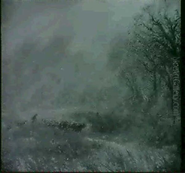 Driving Home The Cattle - view 1