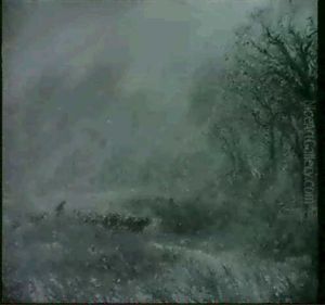 Driving Home The Cattle by Sir David Murray