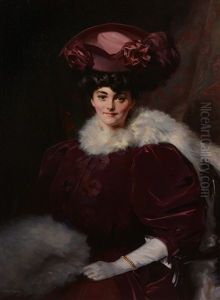 Lady Lindsay, Mayfair, 1910 by George Murray