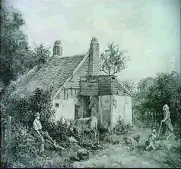 Outside The Cottage - view 1