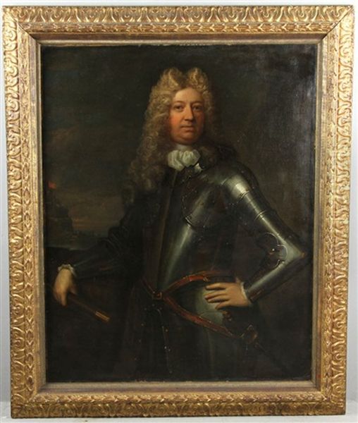 Portrait Of A Military Commander Holding A Baton - view 1