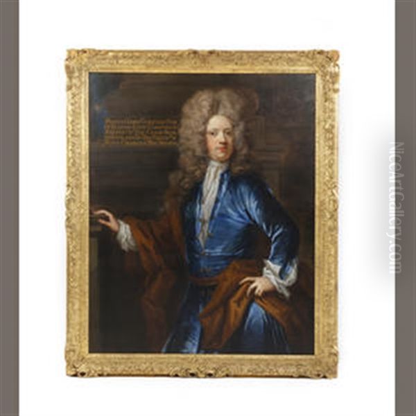 A Portrait Of Francis Lord Guildford Son Of Francis Lord Guildford Ld. Keeper Of The Great Seal Of England In The Reign Of King Charles The Second - view 1
